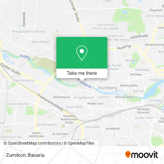 Карта Zumikon