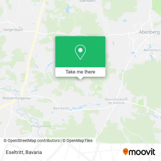 Карта Eseltritt