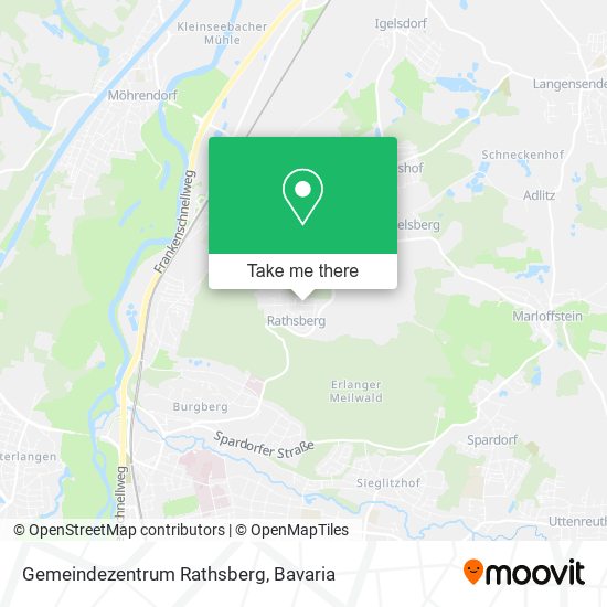 Карта Gemeindezentrum Rathsberg