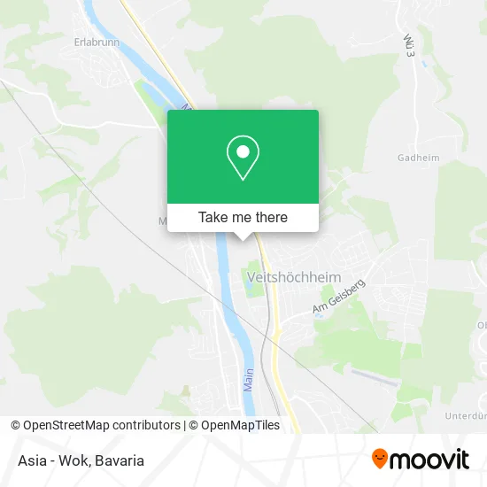 Карта Asia - Wok