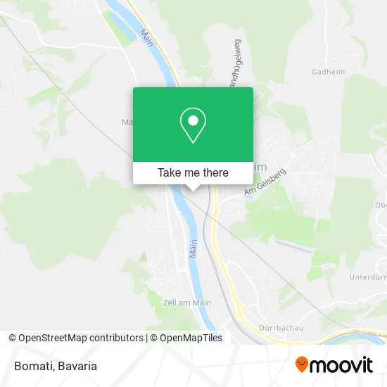 Карта Bomati