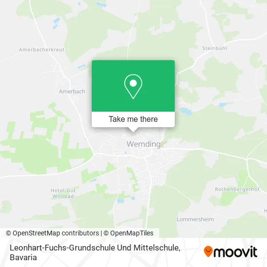 Карта Leonhart-Fuchs-Grundschule Und Mittelschule