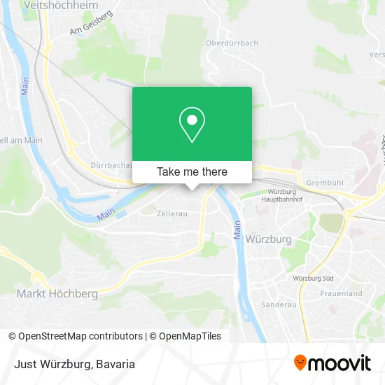 Карта Just Würzburg