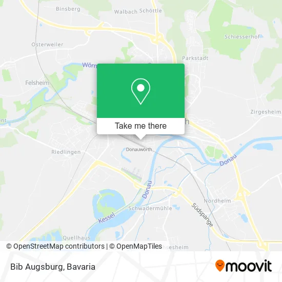 Карта Bib Augsburg