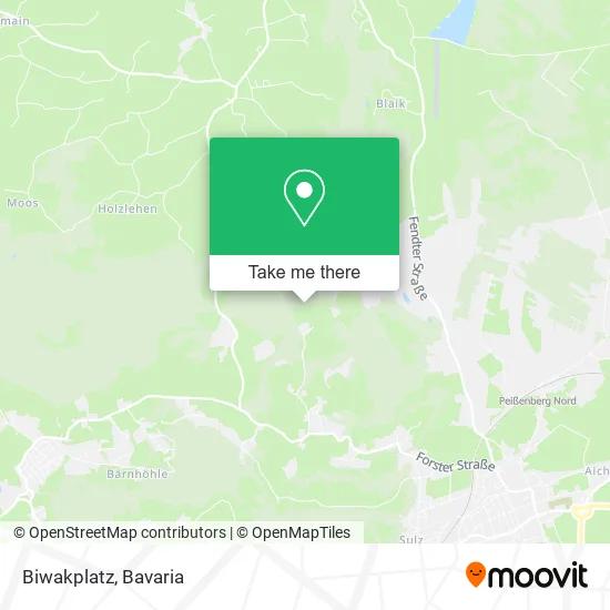 Карта Biwakplatz