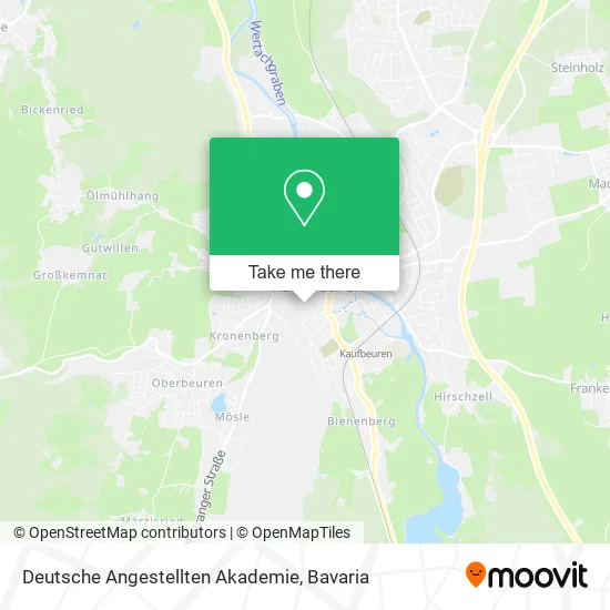 Карта Deutsche Angestellten Akademie