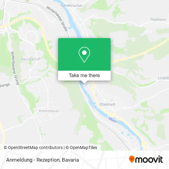 Карта Anmeldung - Rezeption