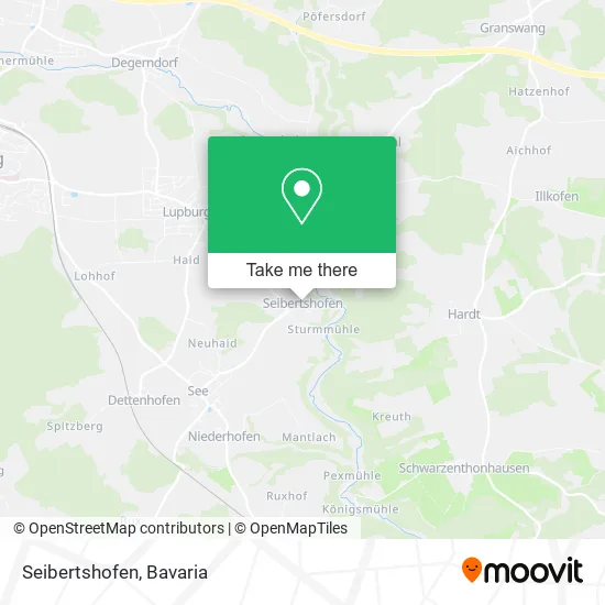 Карта Seibertshofen