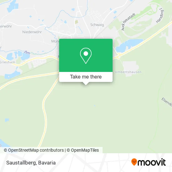 Карта Saustallberg