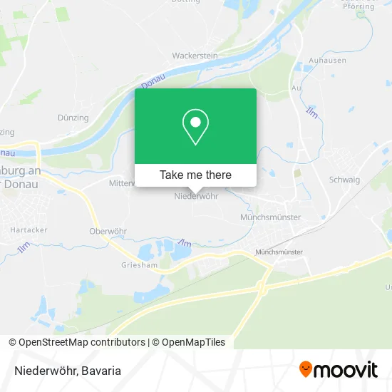 Карта Niederwöhr