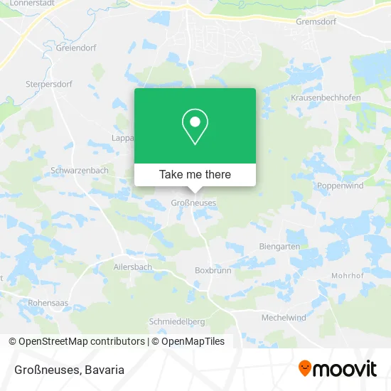 Карта Großneuses