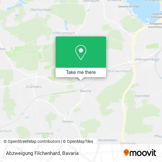 Карта Abzweigung Filchenhard