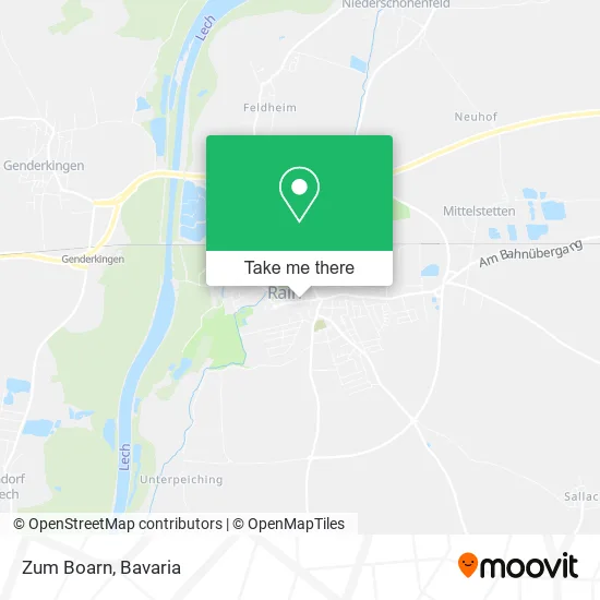Карта Zum Boarn
