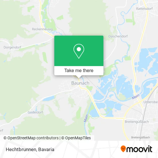 Карта Hechtbrunnen