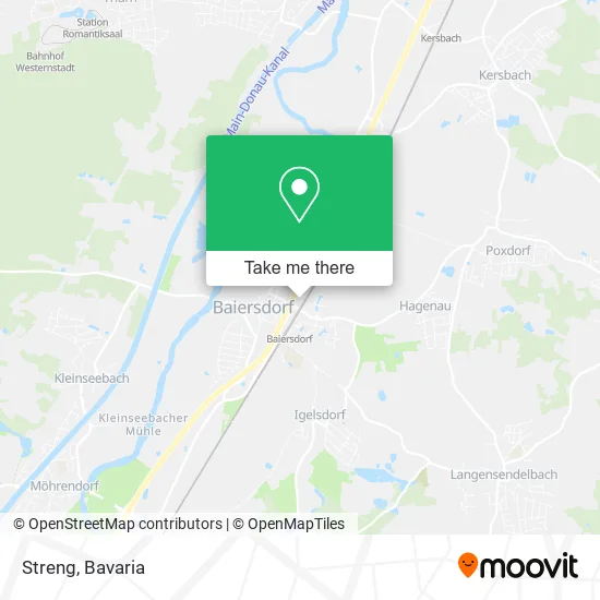 Карта Streng