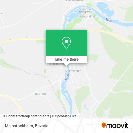 Карта Mainstockheim