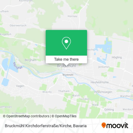 Bruckmühl Kirchdorferstraße / Kirche map