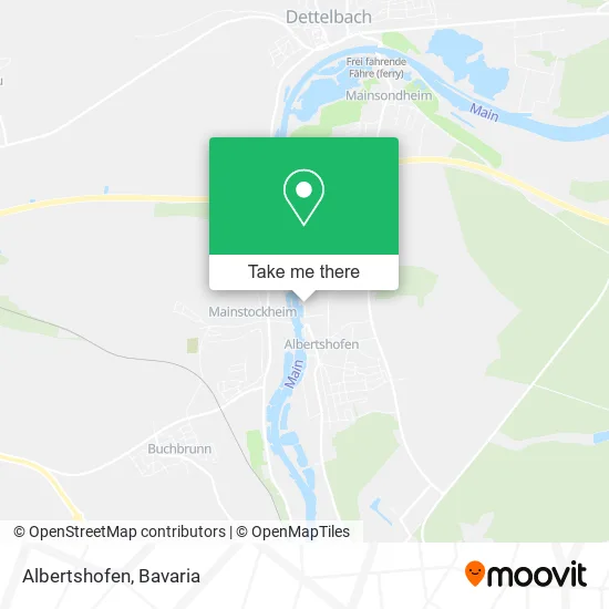 Карта Albertshofen