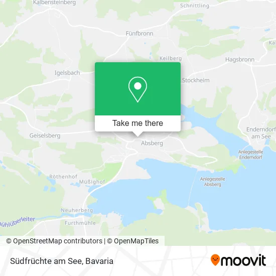 Карта Südfrüchte am See