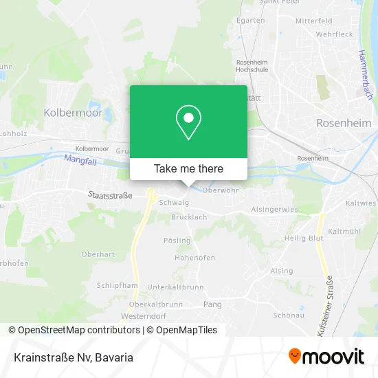 Карта Krainstraße Nv