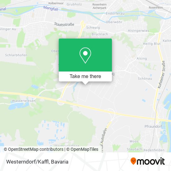 Westerndorf/Kaffl map