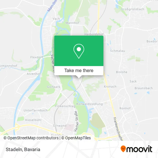 Stadeln map