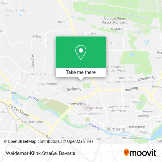 Карта Waldemar-Klink-Straße
