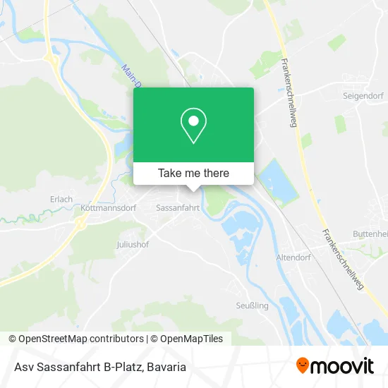 Карта Asv Sassanfahrt B-Platz