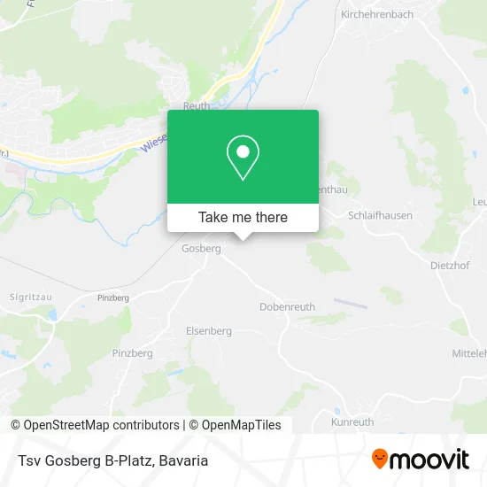 Карта Tsv Gosberg B-Platz