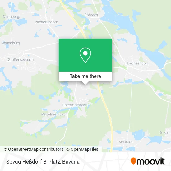 Карта Spvgg Heßdorf B-Platz