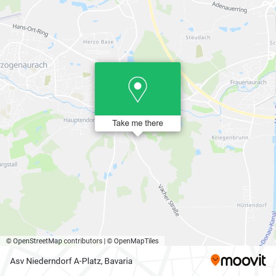 Asv Niederndorf A-Platz map