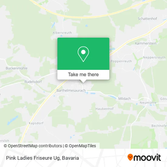 Карта Pink Ladies Friseure Ug