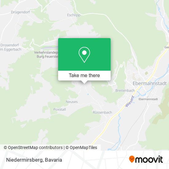 Niedermirsberg map
