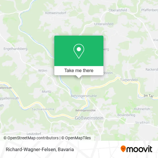 Карта Richard-Wagner-Felsen
