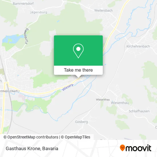 Карта Gasthaus Krone