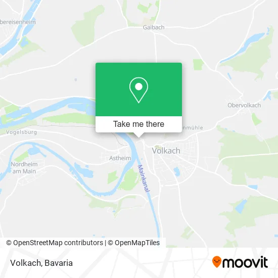 Карта Volkach
