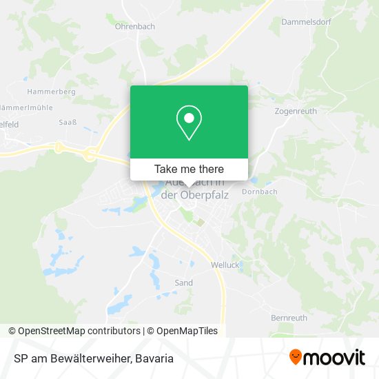 Карта SP am Bewälterweiher
