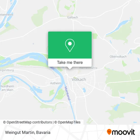 Карта Weingut Martin