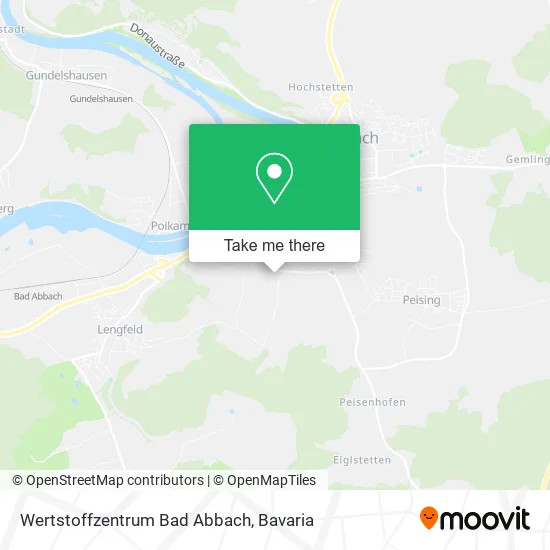 Карта Wertstoffzentrum Bad Abbach