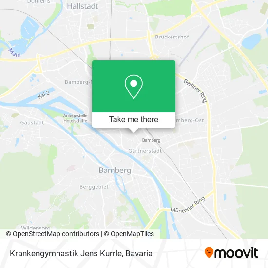 Карта Krankengymnastik Jens Kurrle