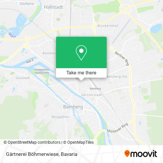 Карта Gärtnerei Böhmerwiese
