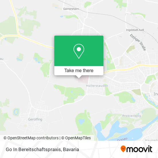 Карта Go In Bereitschaftspraxis