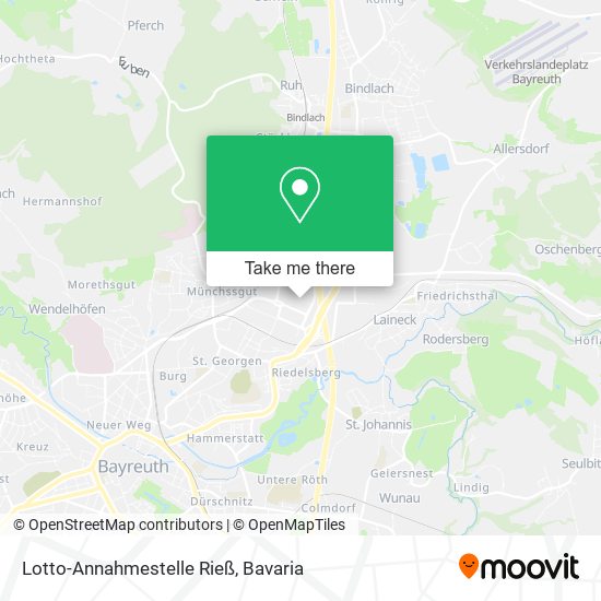 Lotto-Annahmestelle Rieß map