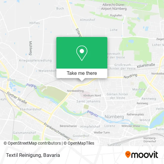 Карта Textil Reinigung