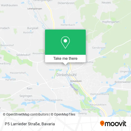 Карта P5 Larrieder Straße