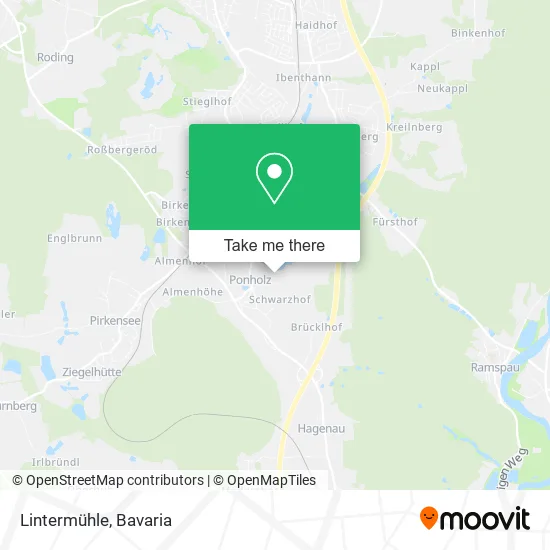 Карта Lintermühle