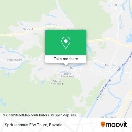 Spritzenhaus Ffw Thurn map