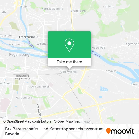 Карта Brk Bereitschafts- Und Katastrophenschutzzentrum