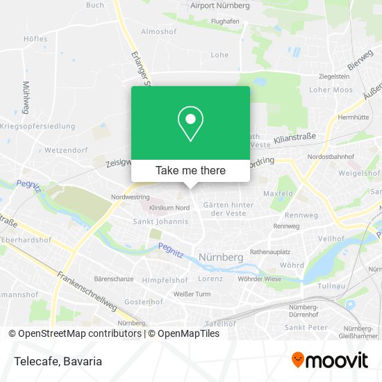 Telecafe map