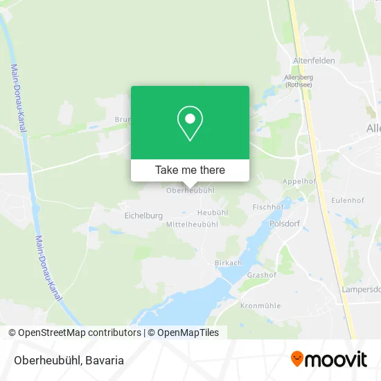 Карта Oberheubühl